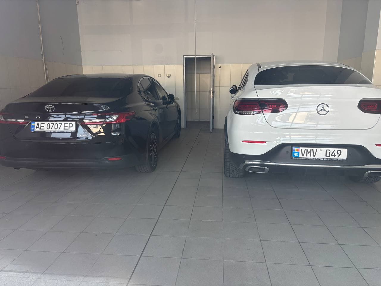 Parking interior view